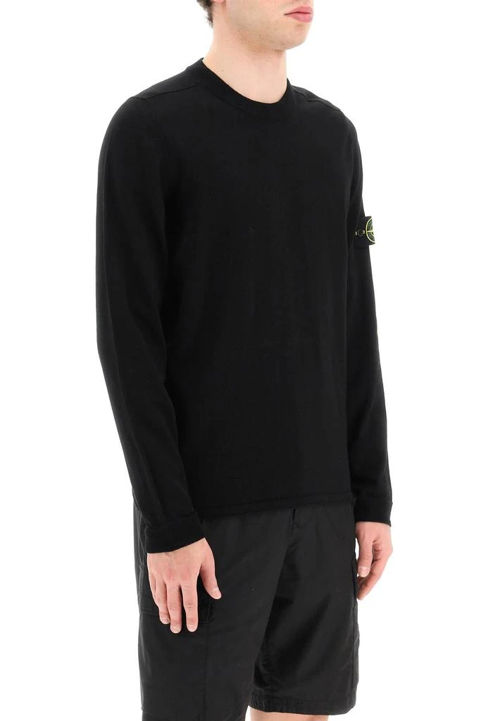 STONE ISLAND raw cotton sweater 2