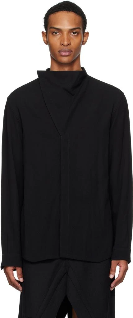 Rick Owens Black Concordians Island Shirt 1