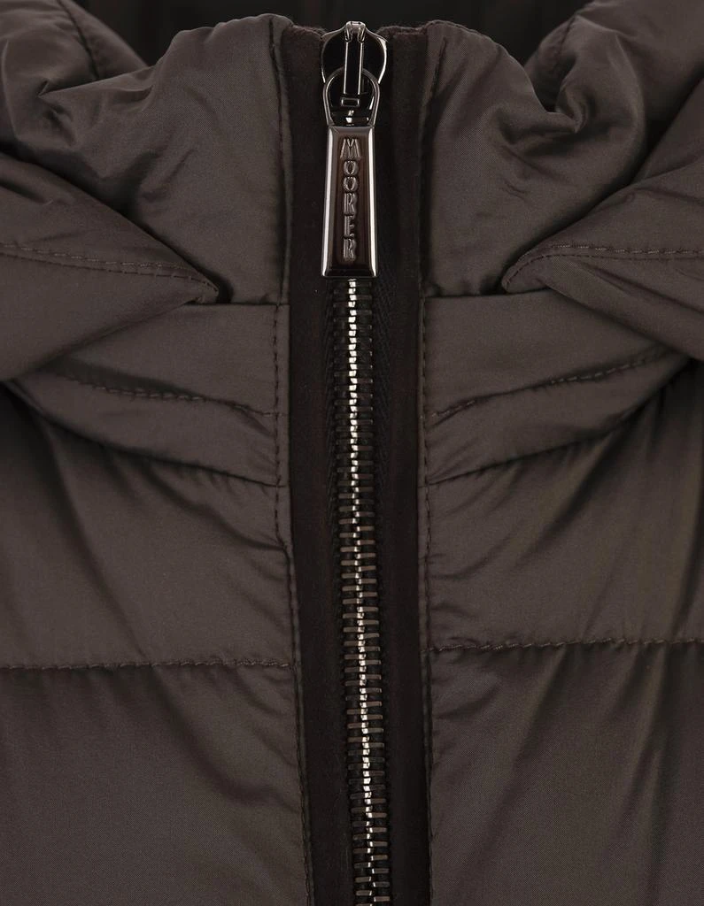 MOORER Febo-s3c Padded Vest In Military Green 3