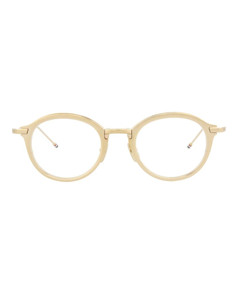 Thom Browne Round-Frame Metal Optical Frames