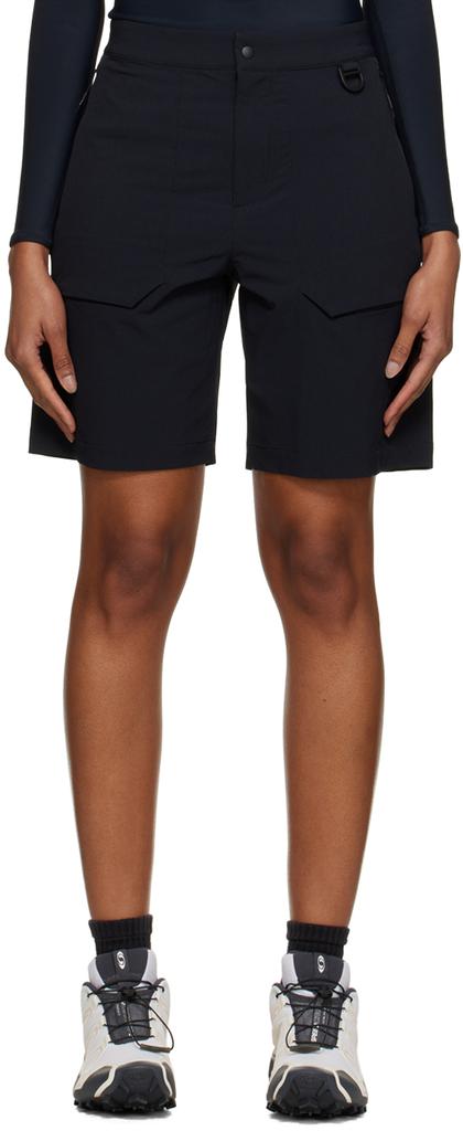 Snow Peak Black Active Comfort Shorts