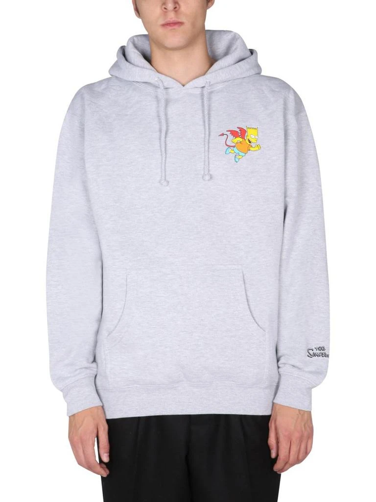 Chinatown Market Chinatown Market "Devil Bart" Sweatshirt Unisex 3