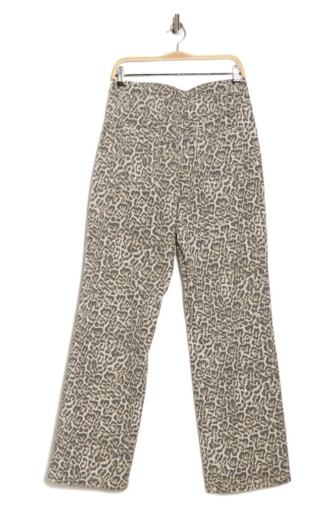VIGOSS Leopard Straight Leg Jeans 2