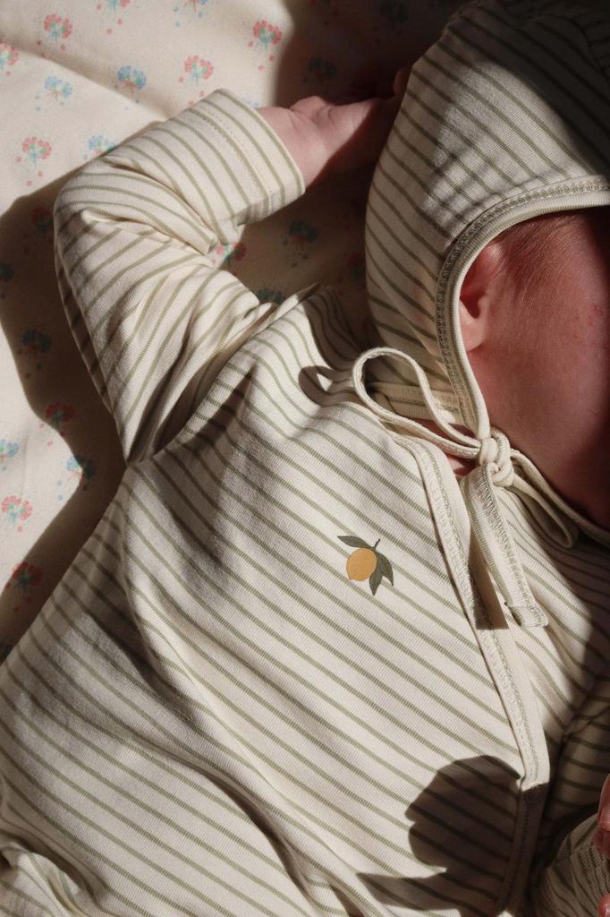 Konges Slojd Konges Slojd Striped Infant Bonnet