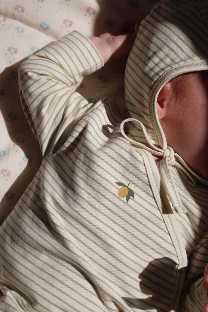 Konges Slojd Konges Slojd Striped Infant Bonnet 2