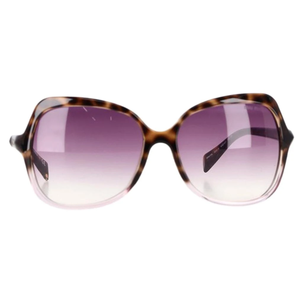 Miu Miu Logo Tortoiseshell Oversized Sunglasses in Brown Acetate 1