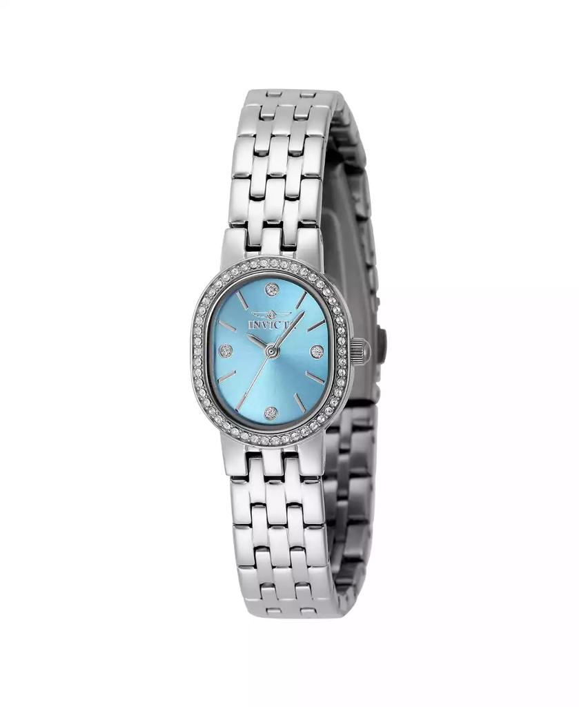Invicta Women's 49073 Angel Quartz PC21J Light Blue, Silver Dial Watch