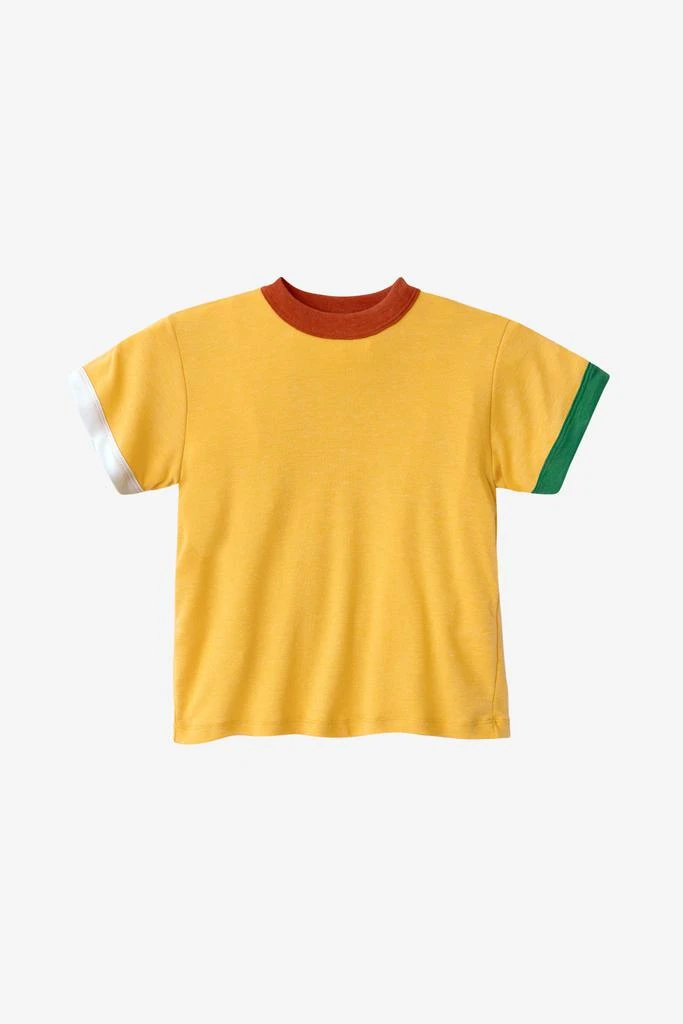 Los Angeles Apparel FFR101 - Kids 50/50 Rib Ringer T 12