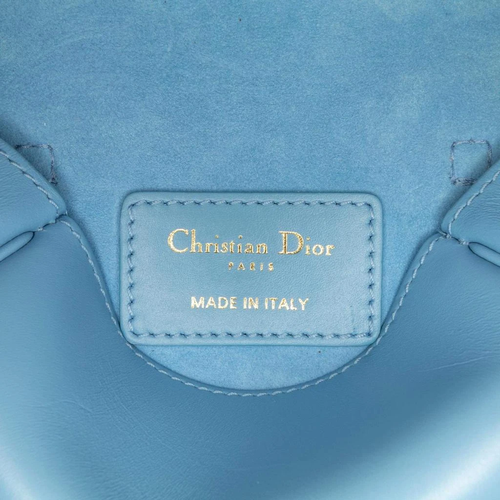 Dior Dior Blue Micro Leather Bobby Crossbody 5