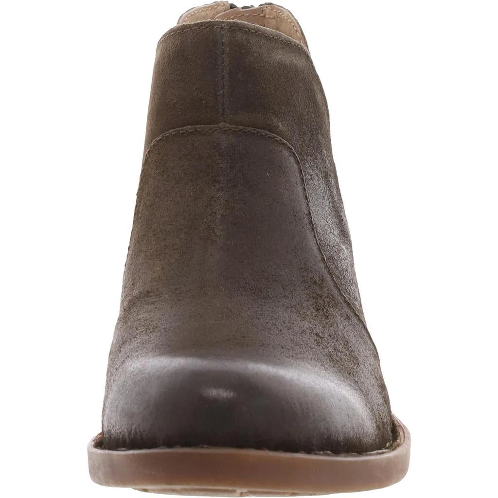 Born Kerri Womens Cushioned Footbed Nubuck Ankle Boots 2