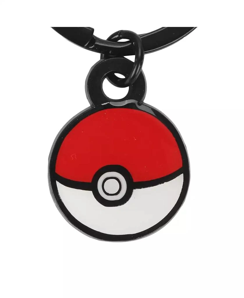 Pokemon Characters 5-Charm Black Keychain 3