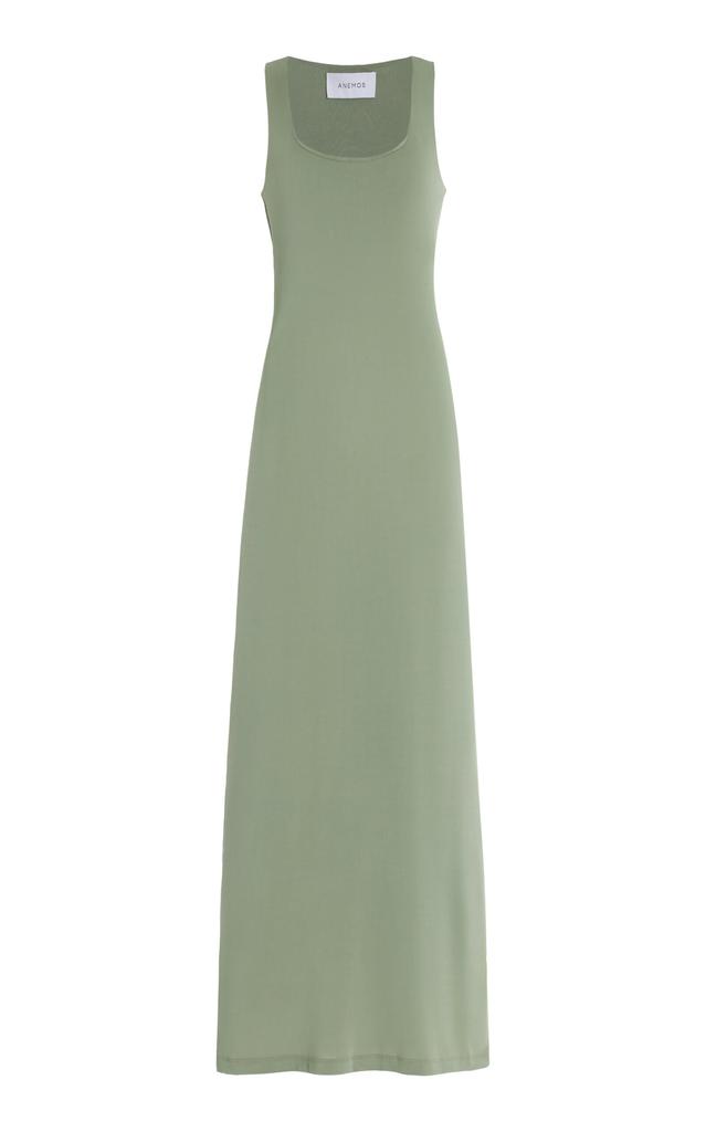 Anemos Anemos - The Hume Jersey Maxi Tank Dress - Green - XS - Moda Operandi