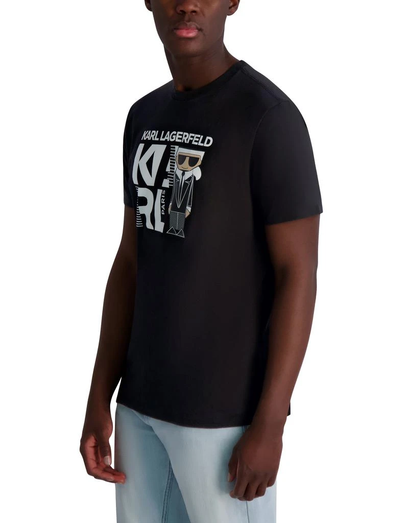 Karl Lagerfeld Paris KOCKTAIL KARL LOGO TEE 3
