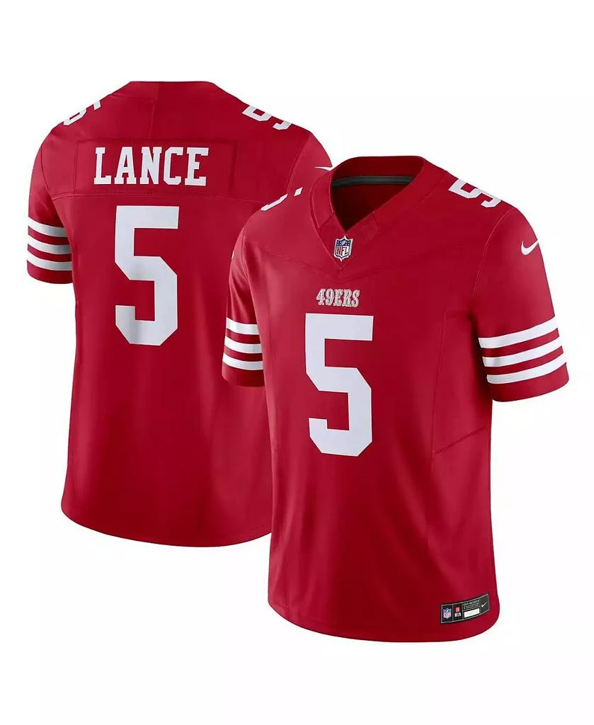 NIKE Men's Trey Lance San Francisco 49ers Vapor F.U.S.E. Limited Jersey 1