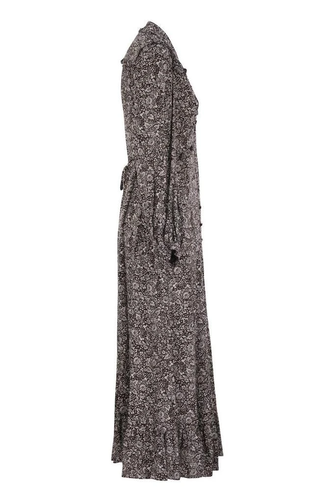 Weekend Max Mara Weekend Max Mara Fretty - Printed Crepe De Chine Dress 3