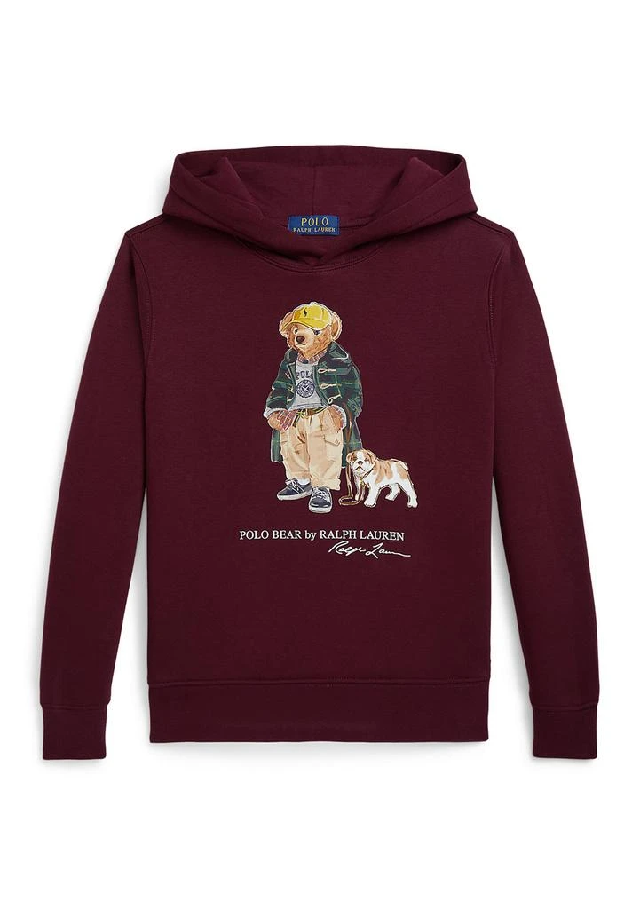 Ralph Lauren Boys 8-20 Polo Bear Fleece Hoodie