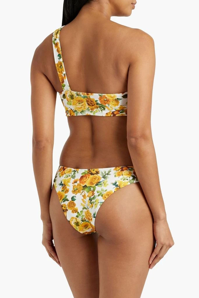 ONIA Chiara floral-print mid-rise bikini briefs 3