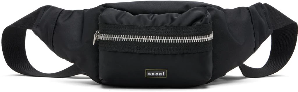 Sacai Black Pocket Belt Bag