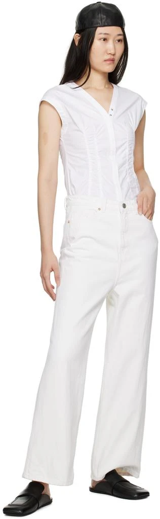Recto Off-White Wide Jeans 4