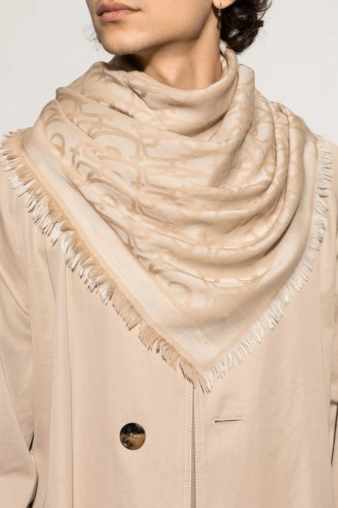 Burberry Wool scarf with logo 3