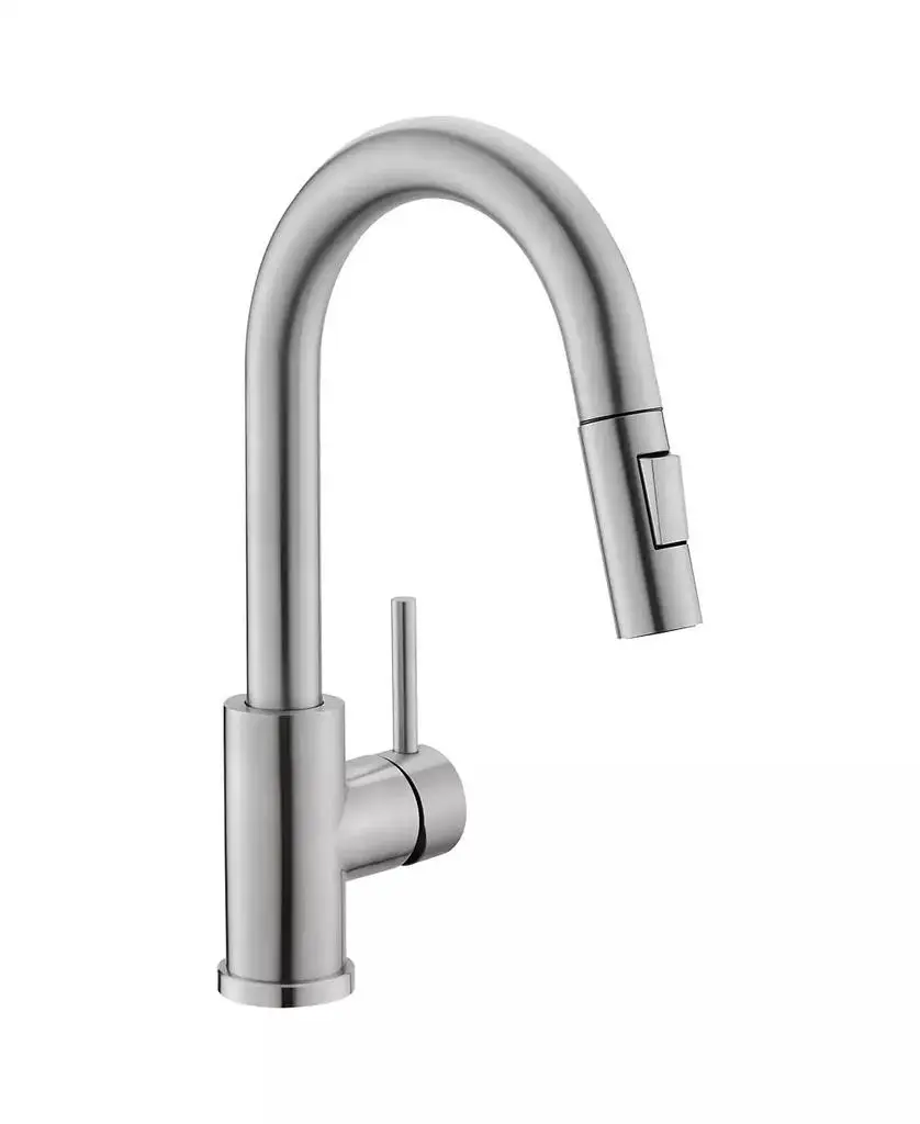 PHYING Sink Faucet, Brushed Nickel Kitchen Faucets with Pull Down Sprayer, Bathroom Sink Faucets Mini Bar Prep Faucet