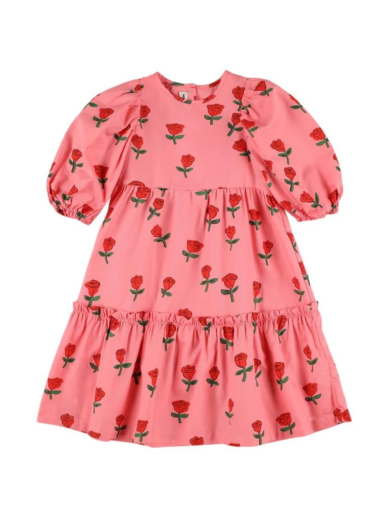 Mini Rodini Printed Organic Cotton Poplin Dress 1