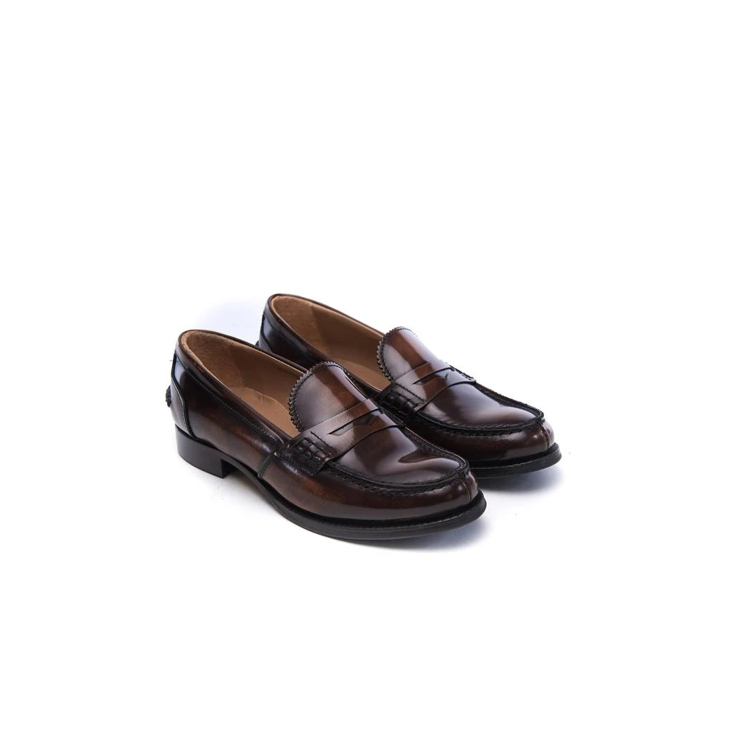 British Passport Mocassins Penny - Marron Foncé - Femme 5
