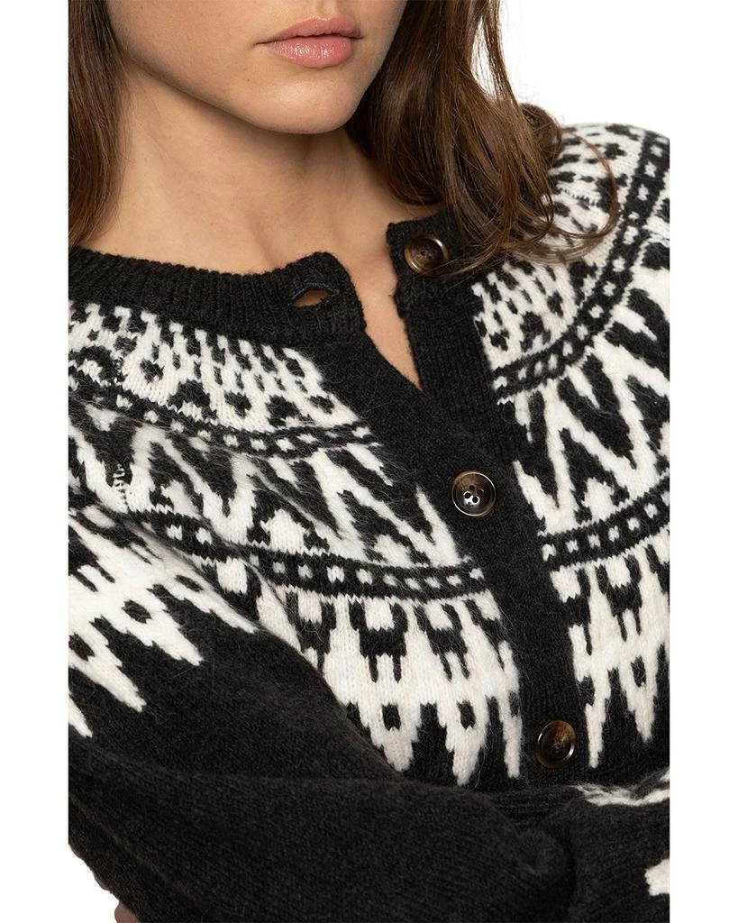 Sanctuary Fairisle Crewneck Cardigan 5