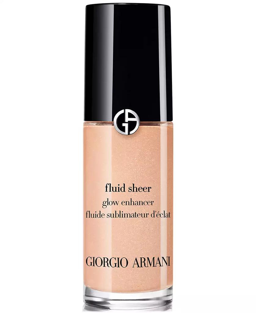Giorgio Armani Fluid Sheer Glow Enhancer Highlighter Makeup, Travel Size