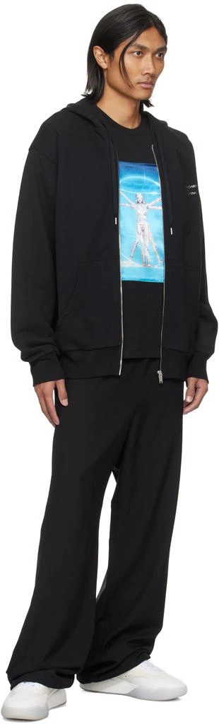 Stella McCartney Black Sexy Robot Hoodie 4