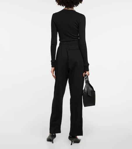 WARDROBE.NYC x Hailey Bieber HB cotton fleece sweatpants 3
