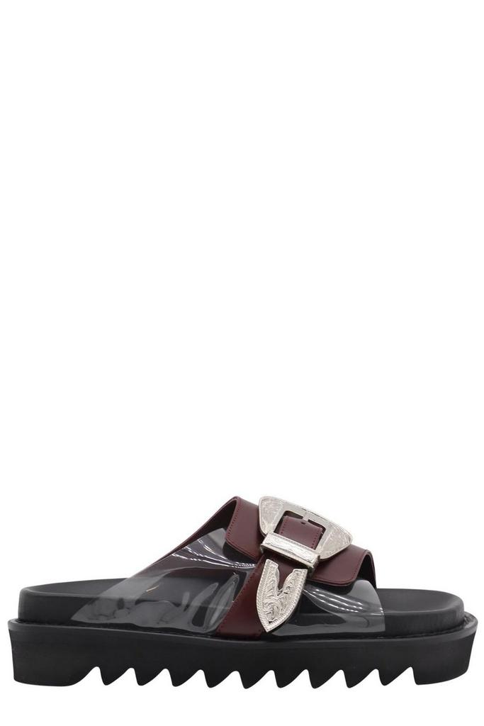 Toga Pulla Toga Pulla Buckled Slip-On Sandals