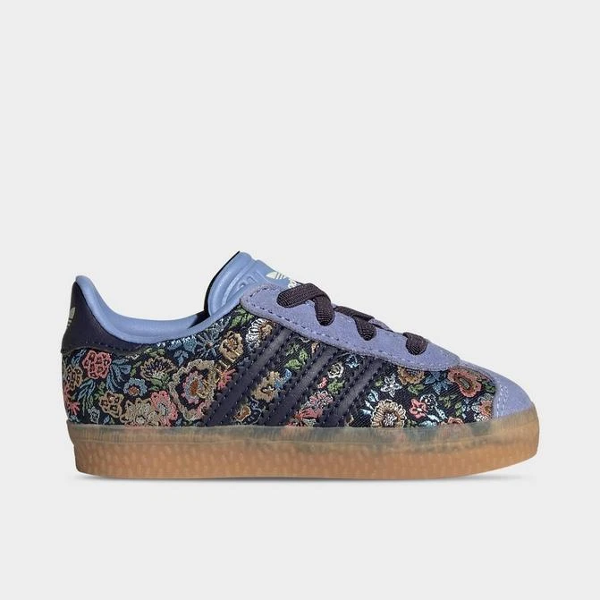 Adidas Kids' Toddler adidas Originals x Liberty London Comfort Closure Stretch Lace Gazelle Casual Shoes 1