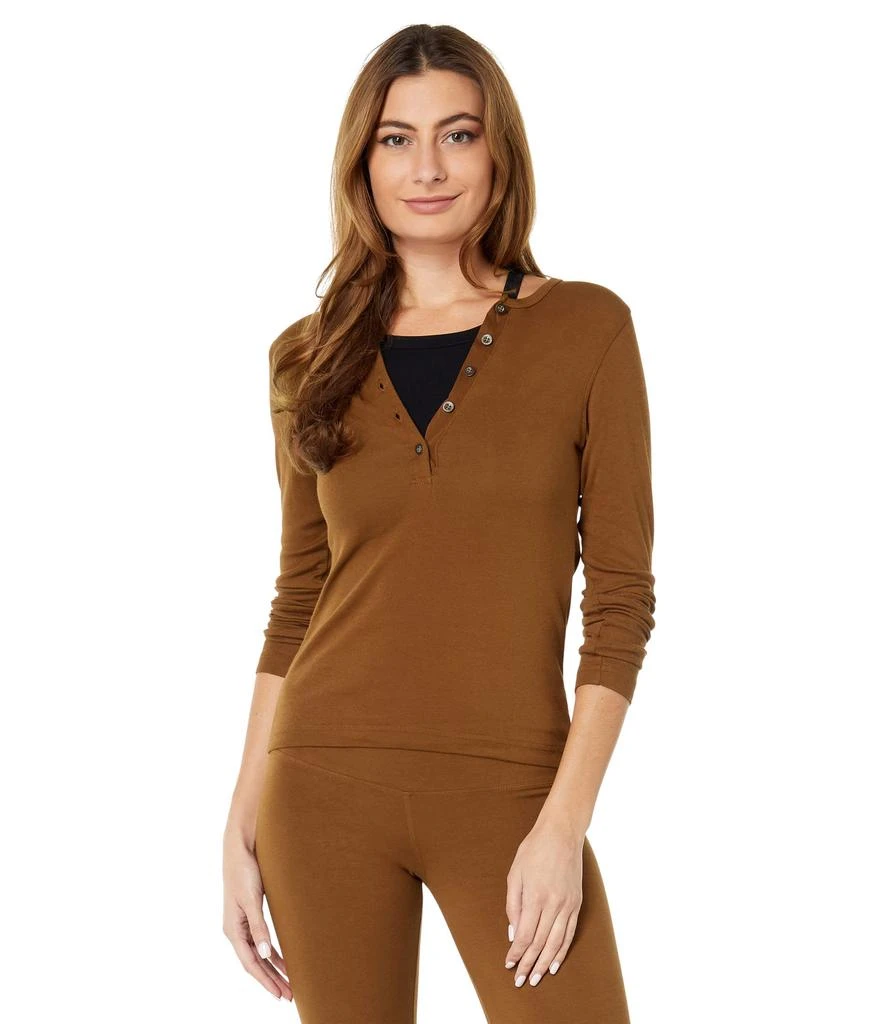 Hard Tail Long Sleeve Henley Tee 1