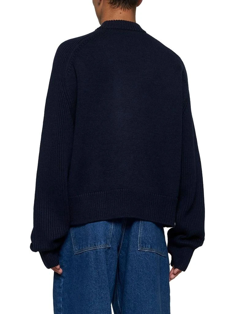 Studio Nicholson Studio Nicholson Crewneck Straight Hem Jumper 3