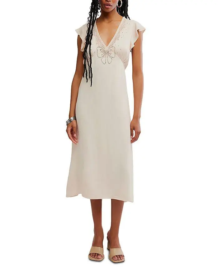 butter yellow silk dress Celine Dress 39