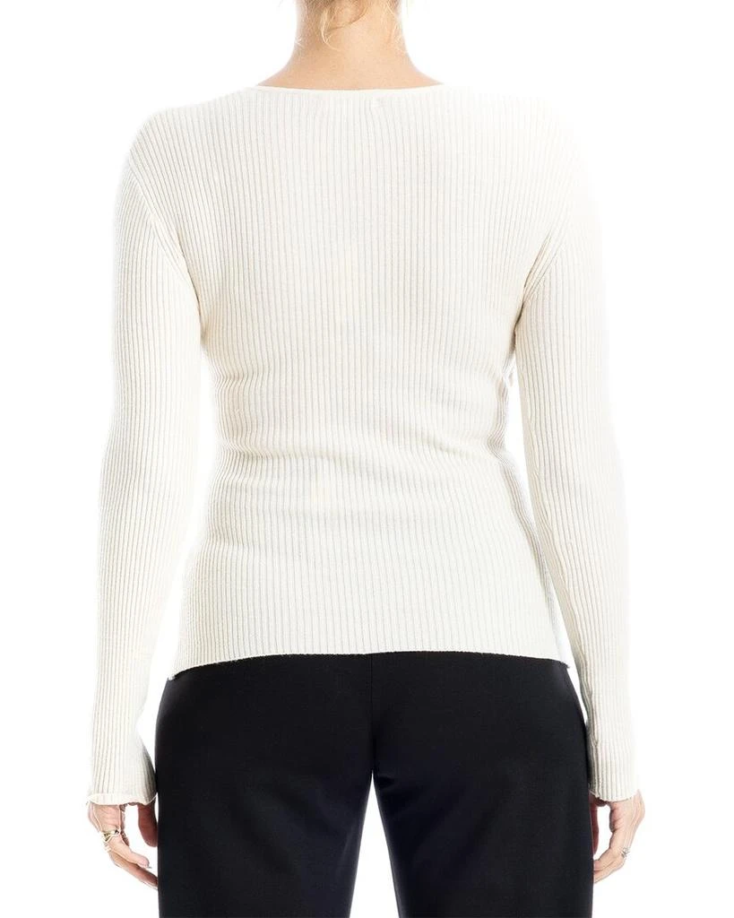 Max Studio Faux Wrap Sweater 2