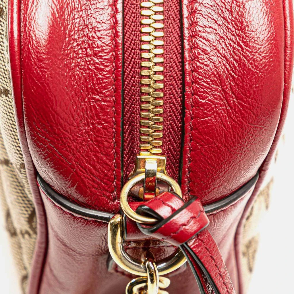 Gucci Gucci Small GG Canvas Marmont Crossbody 7