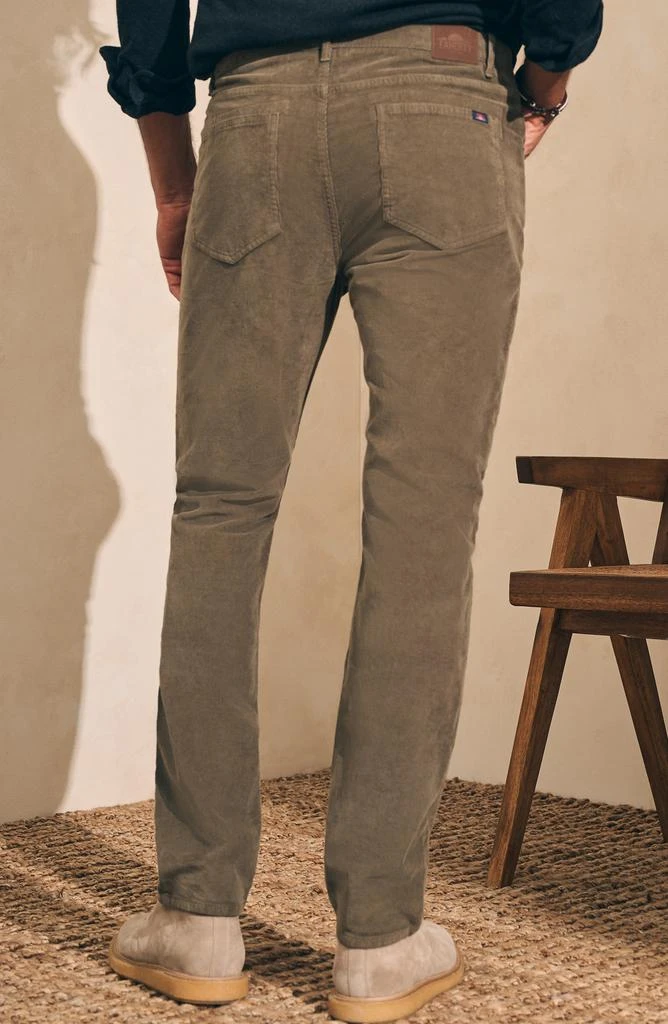 Faherty Straight Leg Stretch Corduroy Pants 7