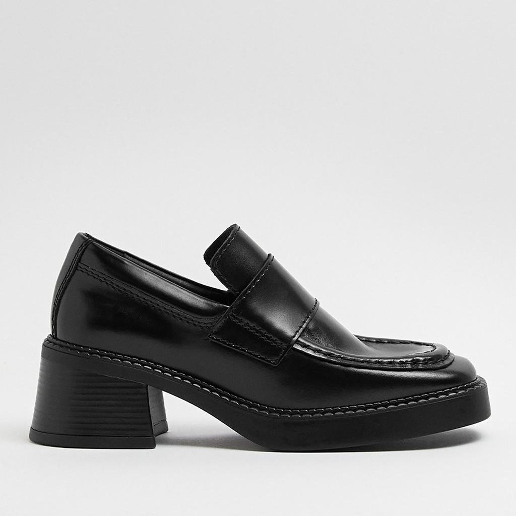 E8 by Miista E8 by Miista Women's Karina Heeled Leather Loafers