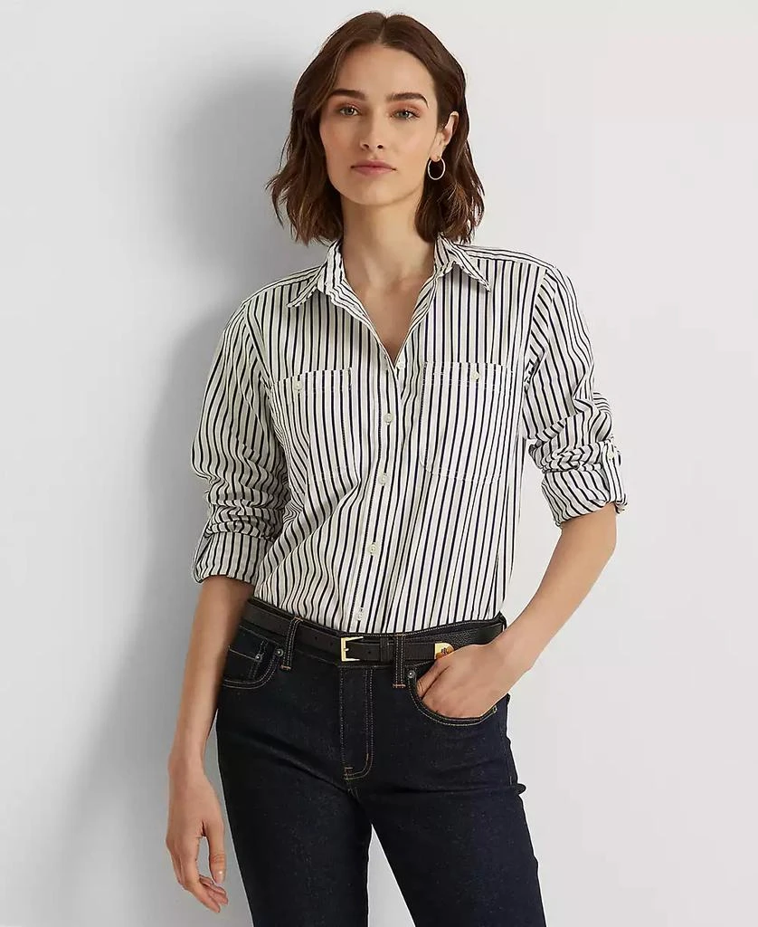 Lauren Ralph Lauren Striped Cotton Shirt 1