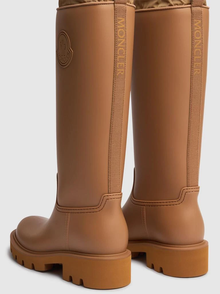 MONCLER 40mm Kickstream High Rubber Rain Boots 3