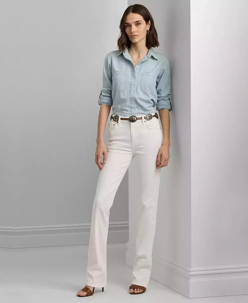 Lauren Ralph Lauren Cotton Chambray Shirt 4