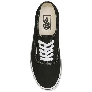 Vans Authentic Canvas Trainers - Black/White 4