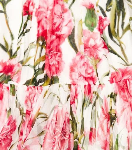 Dolce 
Gabbana Floral silk dress 3