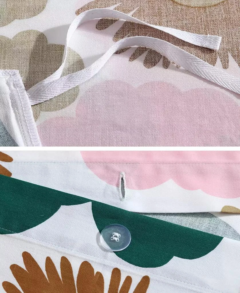 marimekko CLOSEOUT! Pieni Kukkatori Cotton 3 Piece Duvet Cover Set 7