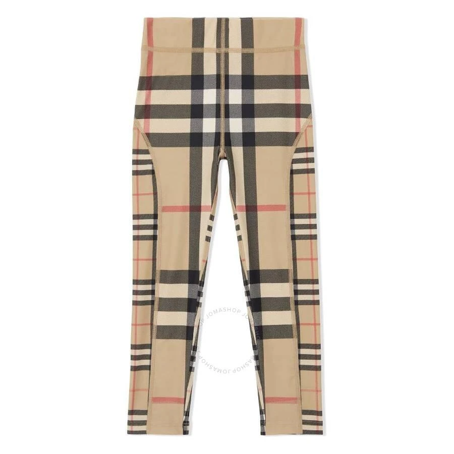 Burberry Kids Check Pattern Leggings 1