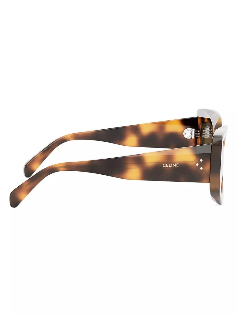 Celine Bold Three Dots 54MM Butterfly Sunglasses 7