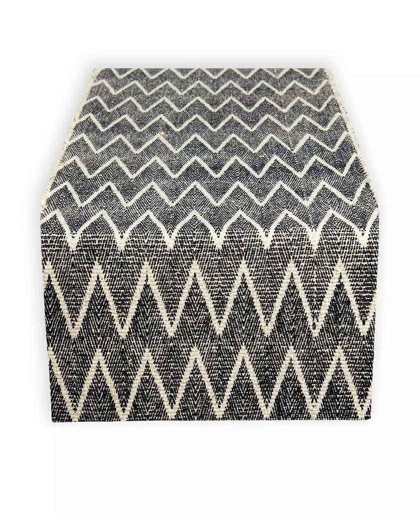 Tableau Black Zig Zag Runner