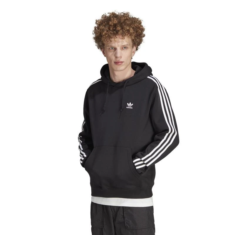 Adidas adidas Originals 3 Stripe Fleece Hoodie - Men's 1